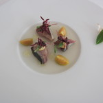 エスキス - 鯖とほおずきのマスタード風味