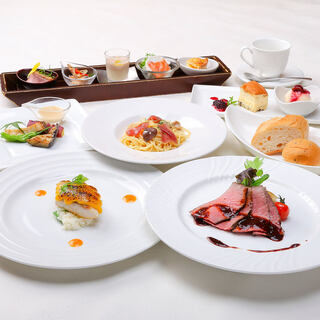 極 Kiwami パスタ 魚料理 肉料理がそれぞれ選べる 当日ｏｋ プリフィックスコース Grill Bar Dining 燦 大丸梅田店 大阪梅田 阪神 イタリアン 食べログ