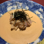 赤坂 渡なべ - 鯛のゴマダレ