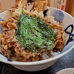 手打そば 響心庵 - ミニ天丼（単品）¥600