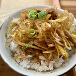 鶏と魚 - かつお飯。