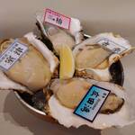 Oyster market special selection! Special 4 types assortment