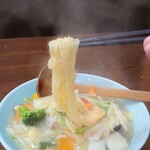 鶏白湯ラーメン らくらく亭 - 