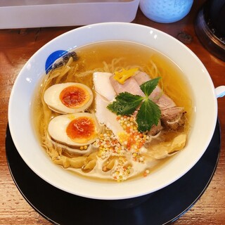 座右の麺 - 味玉だし塩ラーメン