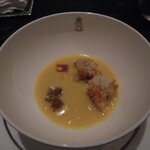 SALONE 2007 - トウモロコシのズッパ 穴子のフリット（2020.7）