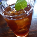 いんば学舎 オソロク倶楽部 - ＜2012年6月＞アイスミントティー（ドリンクセット200円）