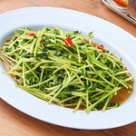 ♪豆苗のオイスター炒め♪