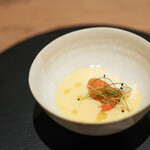 Itsuki - 2020年8月再訪：Stuzzichino とうもろこし 雲丹☆