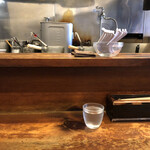 中華そば しば田 - カウンター