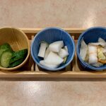 Katsutarou Honten - つくば王様豚ヒレかつ定食（中） ¥1,690 の漬物
