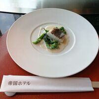 嘉門 - 本日の魚介の焼き物（スズキ）