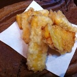 たか久総本店 - コーンの揚げ物 美味