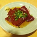 かどや - 牛レバ刺