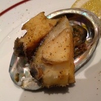 鉄板焼 摩天楼 東京スカイツリー・ソラマチ店 - あわびの鉄板焼き