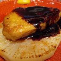 鉄板焼 摩天楼 東京スカイツリー・ソラマチ店 - フォアグラの鉄板焼き