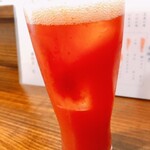 串焼き 巴 - トマト酢サワー