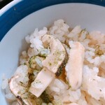 串焼き 巴 - 松茸アップ