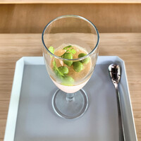 素透撫 - サーモンのムースとエビのジュレ