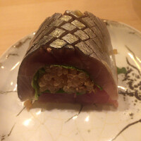 鮨 しゅん輔 阿佐ヶ谷 - 贅沢 真鯖 棒寿司