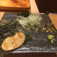 神楽坂 鮨 りん - 平貝の磯辺巻