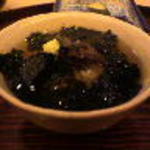 山玄茶 - 鰻の山椒煮でお茶漬け