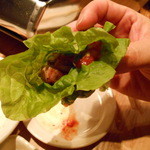 YAKINIKU MARUUSHI - 野菜に巻く、巻く！！