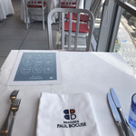 Brasserie PAUL BOCUSE - テーブルセット。