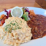 プランド シトロン - 牛肉のオムハヤシライス