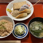 黒百合 - おでん定食 茶飯小 ¥730