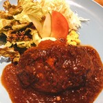 レストラン マカロニキッチン - ハンバーグアップ♪