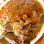 にかいや - ぶた入りオロチョンラーメン＋トッピング全部