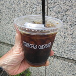 Key'S Café - 水温熟成珈琲（R）【アイス】　345円