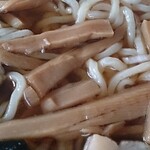 東京庵 - 出前 中華そばのメンマ