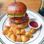 Burger Stand Tender - ベーコンチーズバーガー ＆ フレンチフライ
