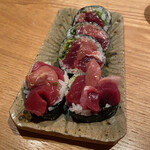和食 日なた - 赤身と中トロの海苔巻き寿司