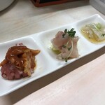 がばちょ - セット/アテ３品+ドリンク1杯（500円）