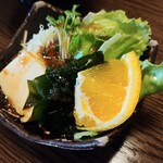 浜栄 - セットのサラダ