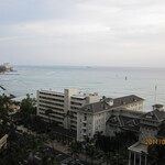 The veranda at The Beachhouse - Uちゃん到着日夕方