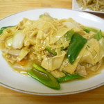 味包 - 幹豆腐とピーマン炒め定食の主食