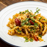 おさかなミートソースのブシャーティー