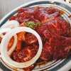 焼肉 手打ちそば 栄養亭 - ヘルシーカルビ・ハラミ・トリのお肉３種