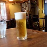 Nishiazabu Butagumi - ランチ生ビール（４００」円）