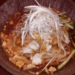 Chuugoku Ryouri Ritoru Shanhai - 蒸し鶏胡麻ソースがけ冷麺