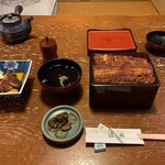 淡水 - 特上鰻重＋うざく②