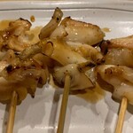 いっすんぼうし串焼 - バイ貝