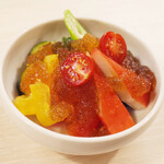 トンテキ食堂8 - 夏野菜のだいだいジュレ(450円)