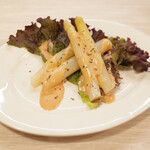 トンテキ食堂8 - ホワイトアスパラ(250円)