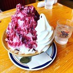 コメダ珈琲店 - ミックスベリー＋ソフト　普通サイズ