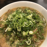 ますたにラーメン - チャーシューねぎ