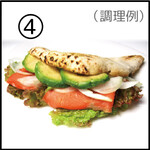 4. Enjoy with your favorite ingredients such as lettuce, tomato, Prosciutto, smoked salmon, etc.